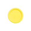 Picture of PAPER PLATES YELLOW 18CM - 6 PACK